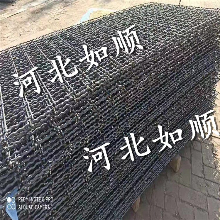 河北黑絲4-6mm鋼筋編織網(wǎng)片滿焊-握邊-卷邊圖片2